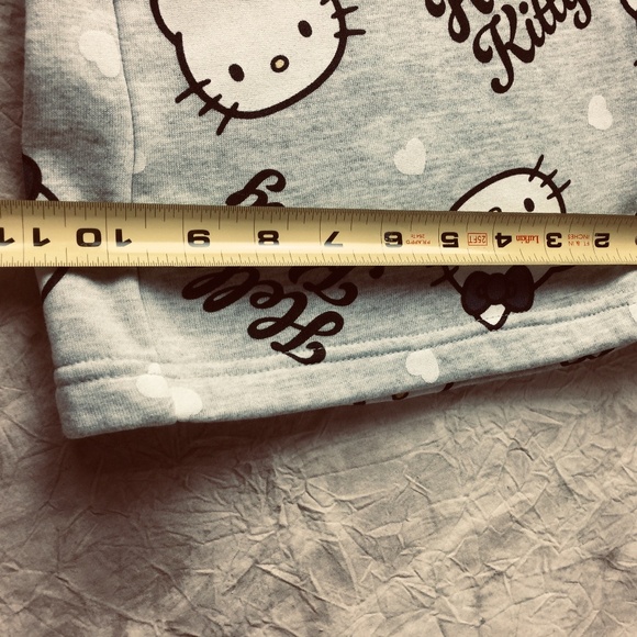 Hello Kitty Sweatpants Lounge Pajama Pants PJ's XL 16-18 Soft Joggers - Picture 4 of 10